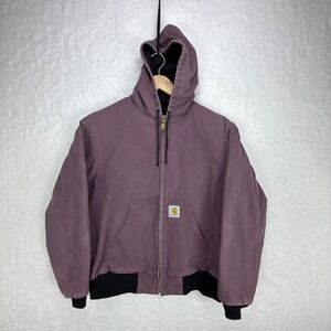 Carhartt Sandstone Active Jacket Thermal Lined Mens Large "J25" Purple‎